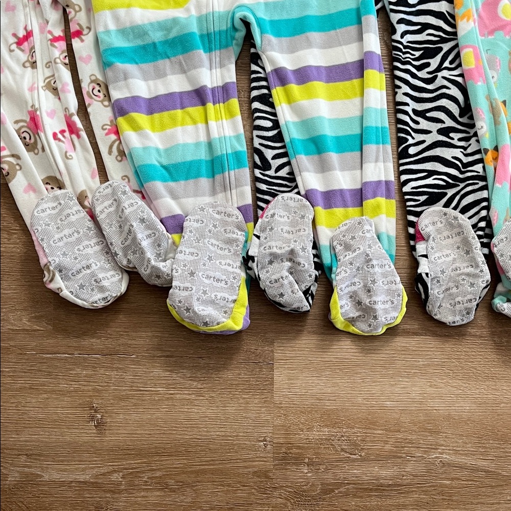 Carter’s Kids One Piece Pajama Lot - Picture 9 of 10